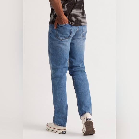 Brixton Jeans The Labor Pant Relaxed Fit Size 36x34 Mens Denim Straight Leg - Picture 2 of 13